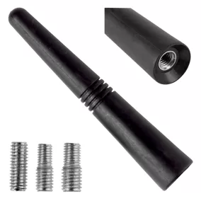   Autó antenna pótszár 9 cm 3 adapterrel 5/6/7mm ANTM09 – AMIO