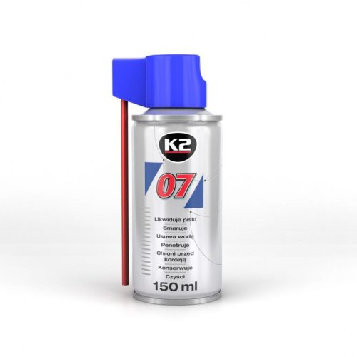 K2 | 07 - Multifunkciós kenő / tisztító spray | 150 ml