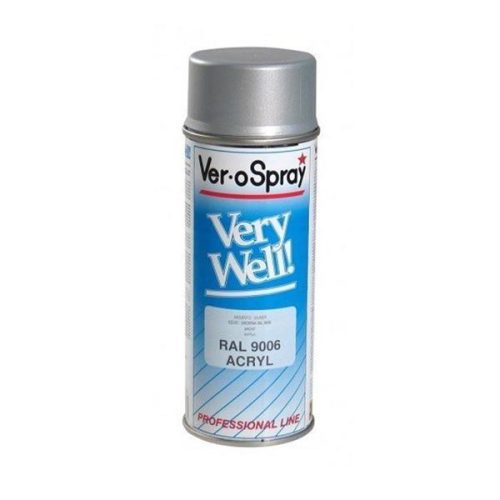 Festék spray ezüst Motip RAL9006 400ml