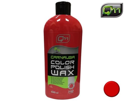 Q11 | karnauba viaszos wax | piros színhez | 500 ml