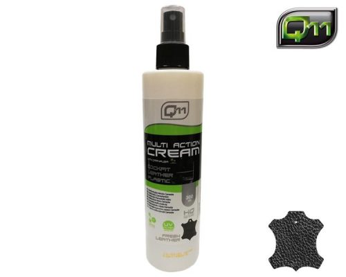 Q11 | bőrápoló-tisztító és felújító | friss bőr illat | 300 ml