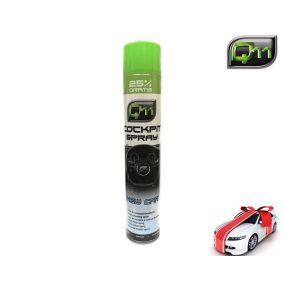 Q11 | műszerfalápoló & tisztító habspray | új autó illat | matt hatás | 750 ml