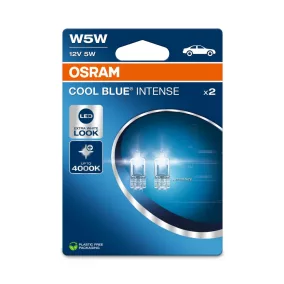 Izzó 12V 5W, W5W Cool Blue Intense NextGen (2db) – OSRAM