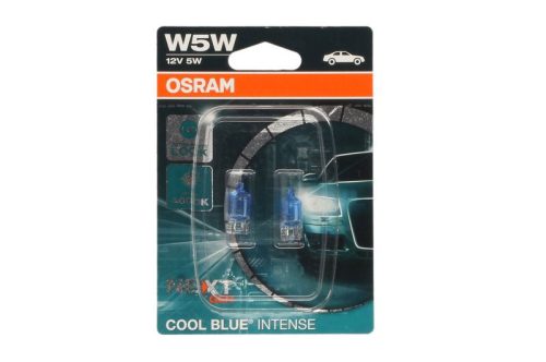 Izzó 12V W5W Cool Blue Intense NextGen | 2 db | OSRAM