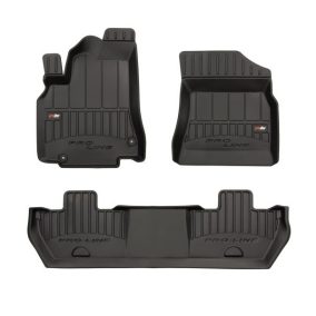   Gumiszőnyeg méretpontos 3D Peugeot Partner II 2008–2018 (3db) – Frogum ProLine