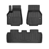 Gumiszőnyeg méretpontos 3D Tesla Model Y 2020-2025 (3db) – Frogum ProLine