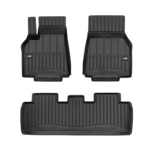Gumiszőnyeg méretpontos 3D Tesla Model Y 2020-2025 (3db) – Frogum ProLine