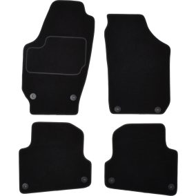   Méretpontos szövetszőnyeg garn. Skoda Fabia II. 2008-2014 KPL  – Custo Pol