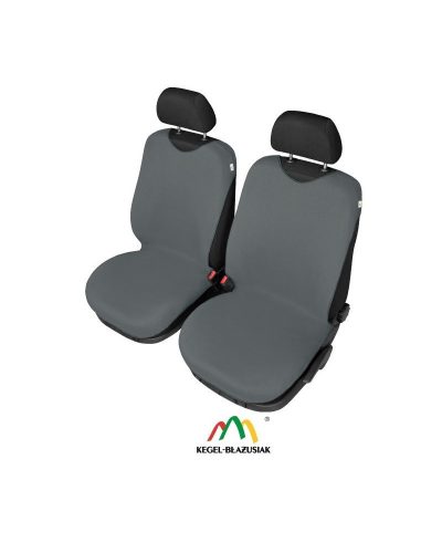 Trikó üléshuzat első ülésre – Sötétszürke – 2db – KEGEL