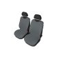   Trikó üléshuzat első ülésre – Sötétszürke – 2db – KEGEL