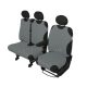 Trikó üléshuzat VAN 2+1 ülésre – Szürke – 2db – KEGEL