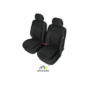   Üléshuzat formakövető első 2 ülésre Poseidon fekete L – KEGEL