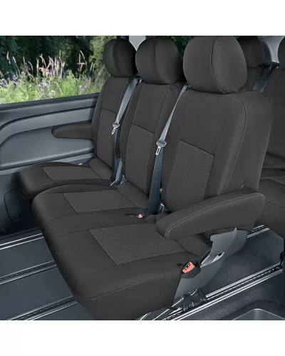 Méretpontos Üléshuzat Mercedes Vito 2014-től (W447) 1+2 hátsó ülésre – TAILOR MADE – KEGEL