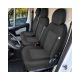 Méretpontos Üléshuzat 1+2 első ülésekre lehajtható könyöklőhöz Citroen/Fiat/Peugeot 14- | TAILOR MADE - KEGEL
