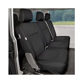   Méretpontos Üléshuzat Volkswagen Transporter T6 hátsó 1+2 ülés – TAILOR MADE – KEGEL