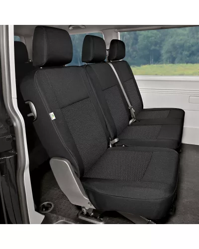 Méretpontos Üléshuzat Volkswagen Transporter T6 hátsó 1+2 ülés – TAILOR MADE – KEGEL