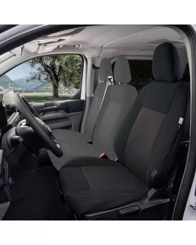 Méretpontos Üléshuzat Volkswagen Transporter T7 bal első karfa nélküli ülésre – TAILOR MADE – KEGEL