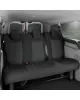 Méretpontos üléshuzat Ford Tourneo Custom II. 2023-tól hátsó 3 személyes 1+1+1 ülésre 3. sor – TAILO