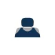 Fejtámlahuzat sötétkék 2db – KEGEL