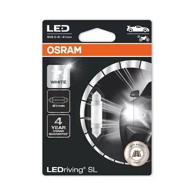 LED Izzó 12V C5W 41MM Szofita (1db) – OSRAM