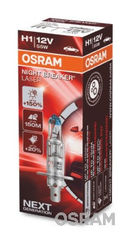 Izzó H1 12V 55W Night Breaker Laser | OSRAM