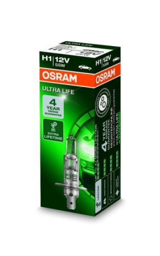 Izzó H1 12V 55W Ultra Life | OSRAM