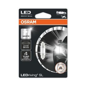 LED Izzó 12V C5W 36mm szofita (1db) fehér – OSRAM