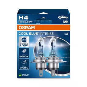   Izzó H4 12V 60/55 Cool Blue Intense NextGen 5000K/+100% (2db)  – OSRAM