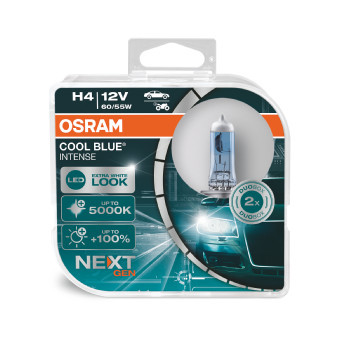 Izzó H4 12V 60/55 Cool Blue Intense NextGen | OSRAM