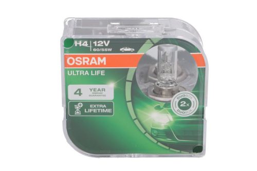 Izzó H4 12V 60/55 Ultra Life | 2 db | OSRAM
