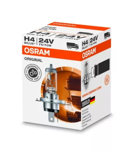 Izzó 24V H4 75/70W – OSRAM