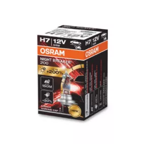 Izzó H7 12V 60/55 Night Breaker Laser – OSRAM