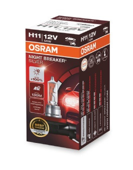 Izzó H11 12V 55W Night Breaker Silver | OSRAM