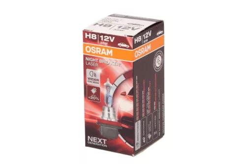 Izzó 12V H8 35W Night Breaker Laser – OSRAM