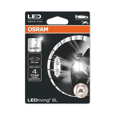 LED Izzó 12V C5W 31MM szofita | OSRAM