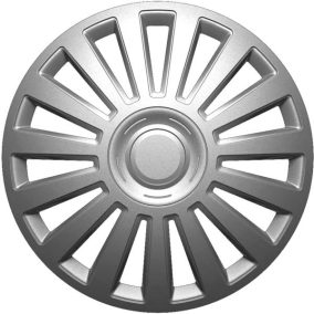 Dísztárcsa 16" Luxury Silver – 4 darabos szett