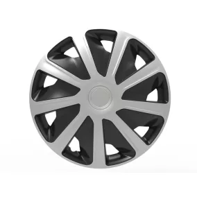 Dísztárcsa 15" CRAFT Silver/Black – 4 darabos szett