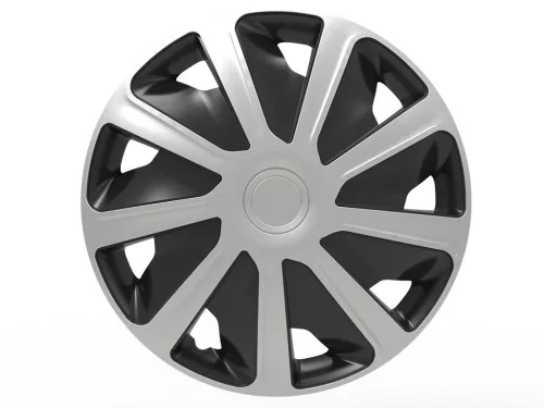 Dísztárcsa 15" CRAFT Silver/Black – 4 darabos szett