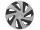 Dísztárcsa 13" VECTOR Silver Black – 4 darabos szett