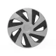 Dísztárcsa 16" VECTOR Silver/Black – 4 darabos szett