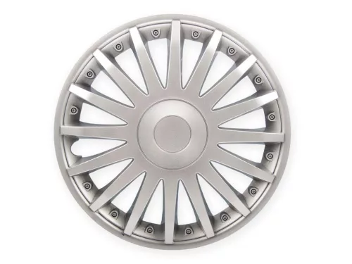 Dísztárcsa 15" CRYSTAL Silver – 4 darabos szett