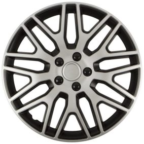 Dísztárcsa 15" Dakar Silver Black | 4 darabos szett