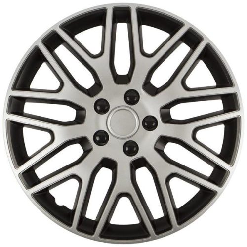 Dísztárcsa 15" Dakar Silver Black | 4 darabos szett