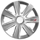 Dísztárcsa 13" GTX CARBON Silver – 4 darabos szett