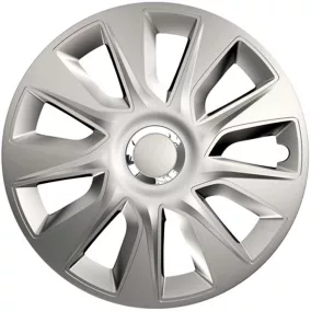 Dísztárcsa 15" STRATOS RC Silver – 4 darabos szett