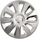 Dísztárcsa 16" STRATOS RC Silver – 4 darabos szett