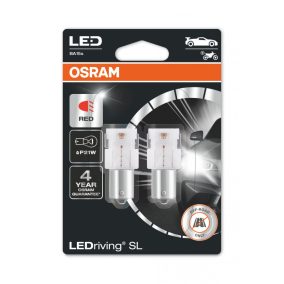 LED Izzó P21W 2db piros – OSRAM