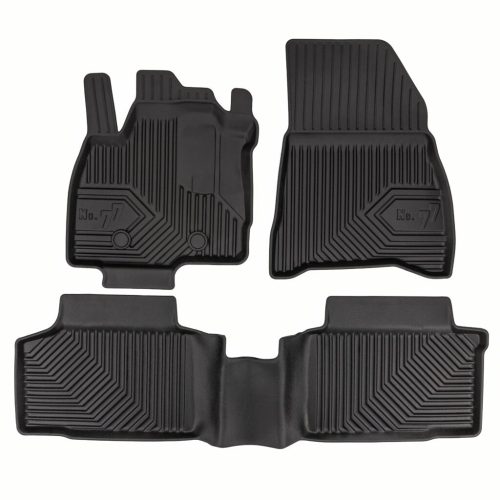 Gumiszőnyeg méretpontos Dacia Duster III 2024-től (Összkerékhajtás, Lágy Hibrid) – Frogum No.77