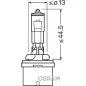Izzó H27W/2 12V27W PGJ13 – OSRAM
