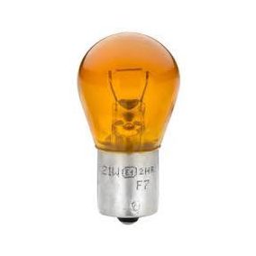 Izzó 24V PY21W (sárga) | BAU15S | Hella